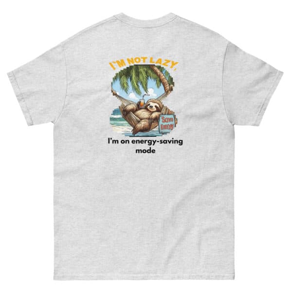 “Energy-Saving Mode” Sloth Tee - Image 25