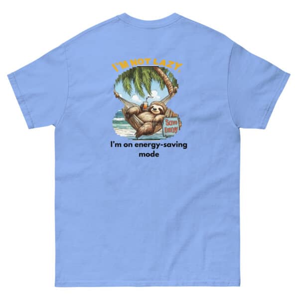 “Energy-Saving Mode” Sloth Tee - Image 14