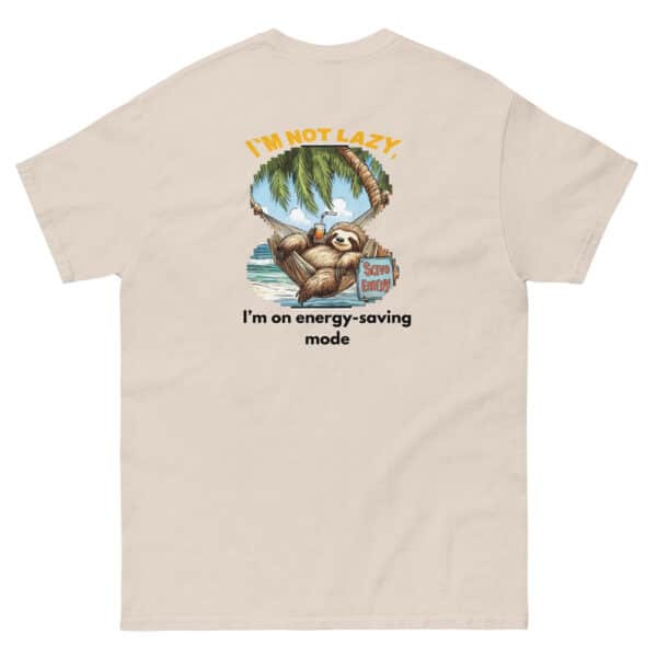 “Energy-Saving Mode” Sloth Tee - Image 22