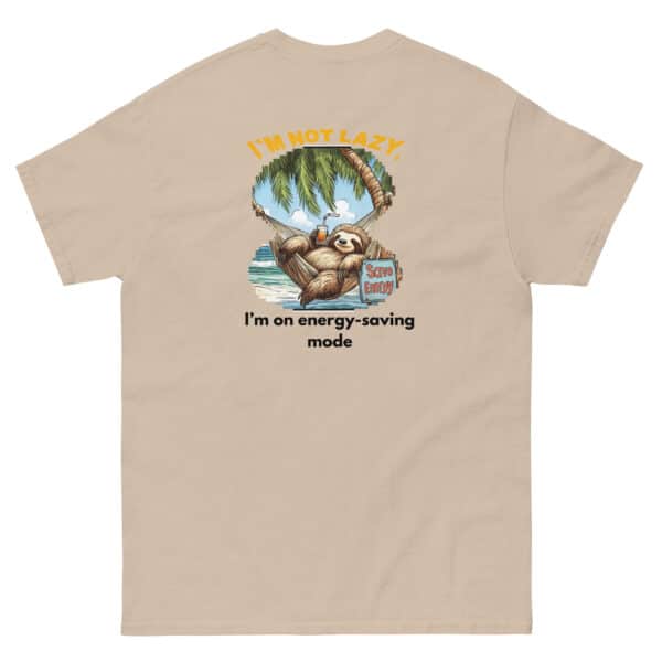 “Energy-Saving Mode” Sloth Tee - Image 18