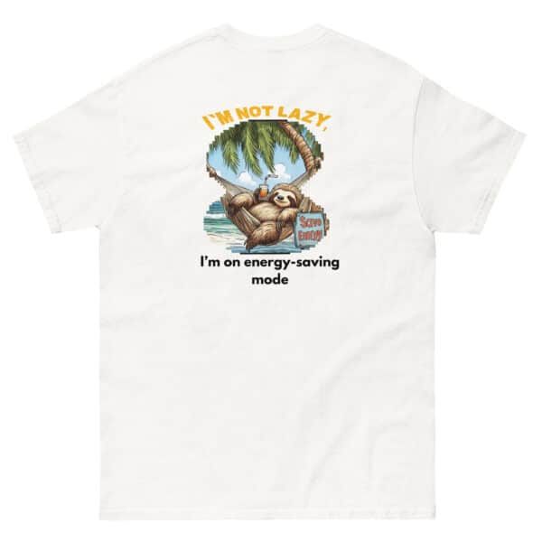 “Energy-Saving Mode” Sloth Tee - Image 27